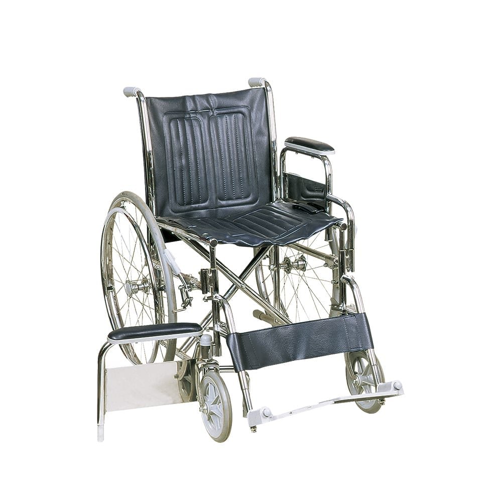 silla-de-ruedas-cromada-con-apoyabrazos-y-pedanas-desmontables-ancho-35cm